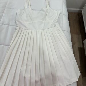 Francesca's Collections Elegant White Dress